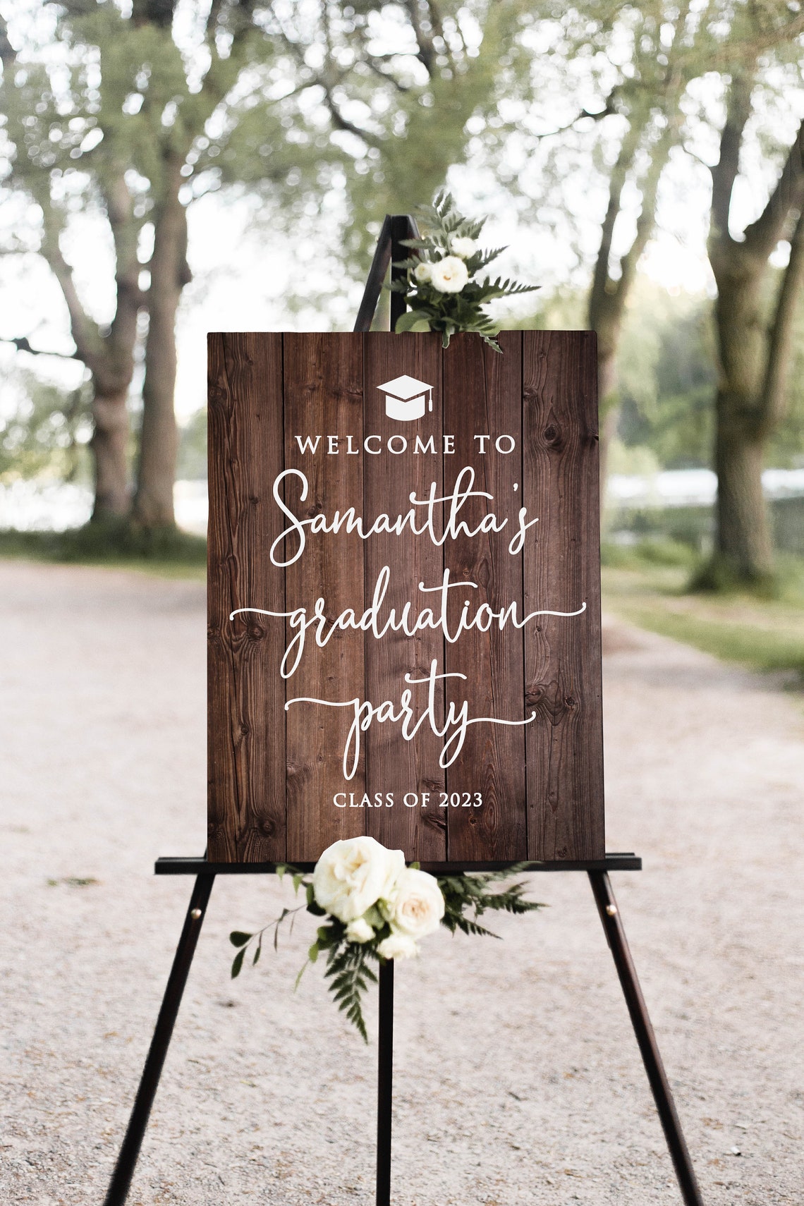 Rustic Graduation Signs Rustic Graduation Party Welcome Sign, Country Graduation Welcome Sign ...