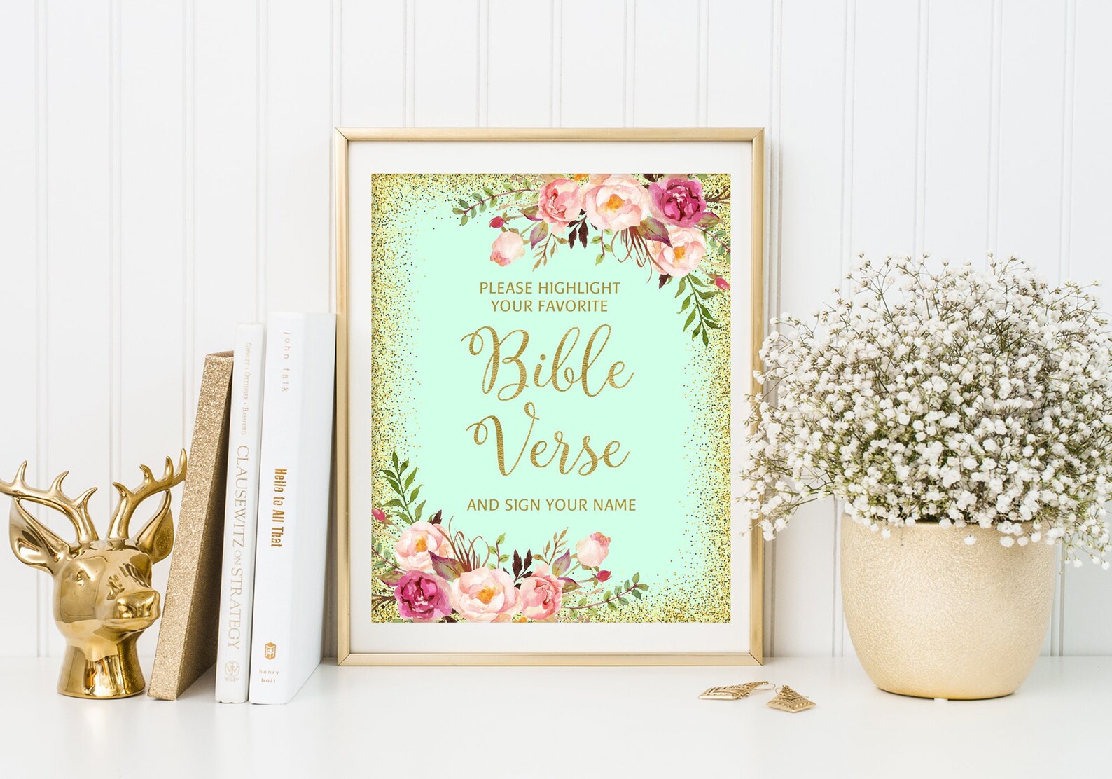 Wedding Bible Verse Sign Highlight Your Favorite Bible Verse - Etsy