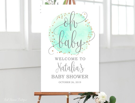 etsy oh baby sign