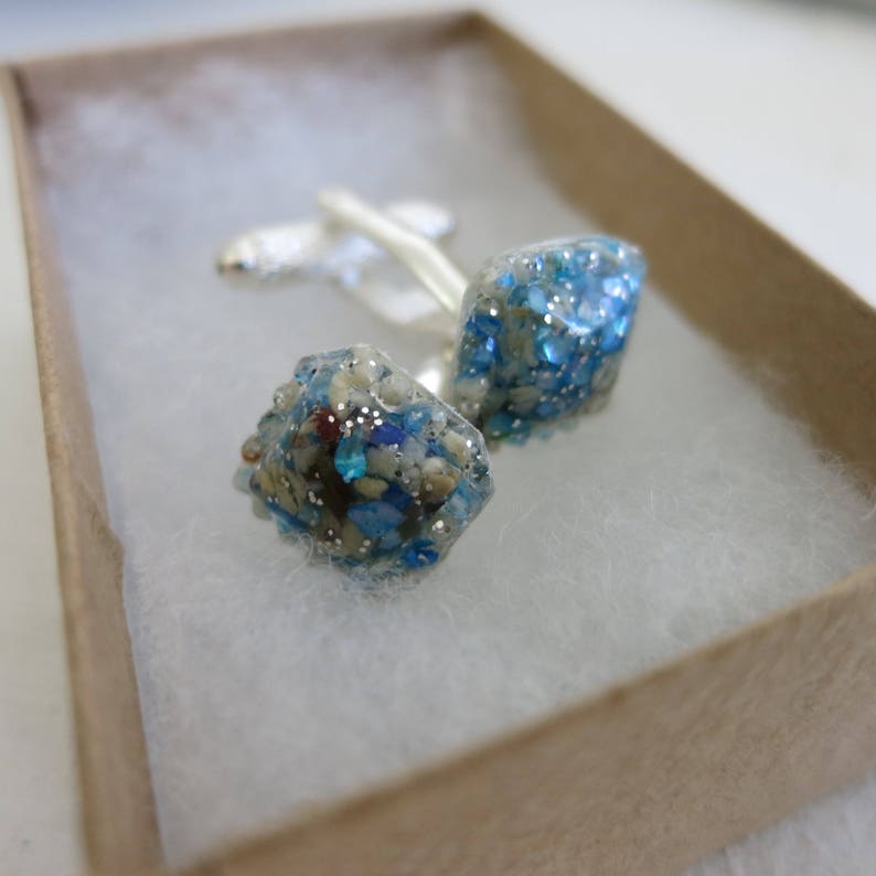 Cufflings for men-Gift for men-Beach Jewelry-Jewerly for men-Jewerly Sand