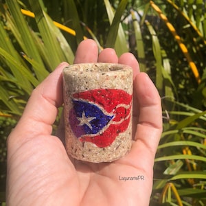Shots Glass, Puerto Rico Shots, Boricua Gift, Beach Shots, Beach Lovers, Summer Jewerly, Ocean Lovers, Beach Sand, Sand Lover, Beach Gift