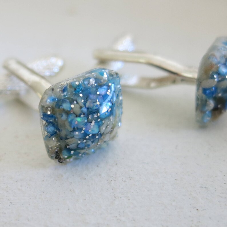 Cufflings for men-Gift for men-Beach Jewelry-Jewerly for men-Jewerly Sand