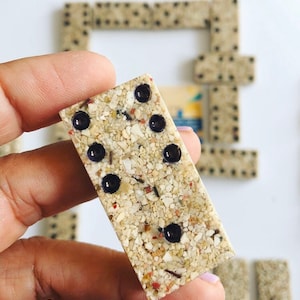 Dominos Sand Beach, Puerto Rico Dominos Art, Beach Domino, Craft Domino Sand, Artisan Domino, Sand Beach, Artisan Gift, Puerto Rico Gift