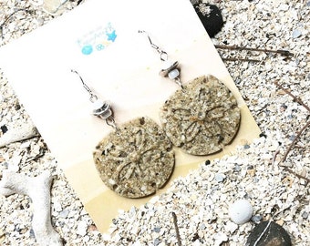 Sand Dollar, Earring Sand Dollar, Sand Earring, Love Beach, Jewerly Beach, Ocean Jewerly, Ocean Lover, Beach Jewelry, Shells Earring