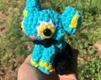 shiny luxray plush