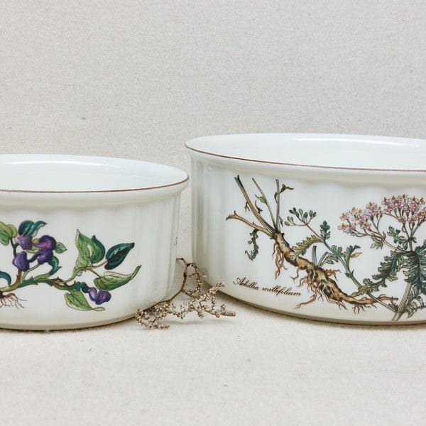 Villeroy & Boch Set Serving Bowls Vilbofour Botanica Porcelain