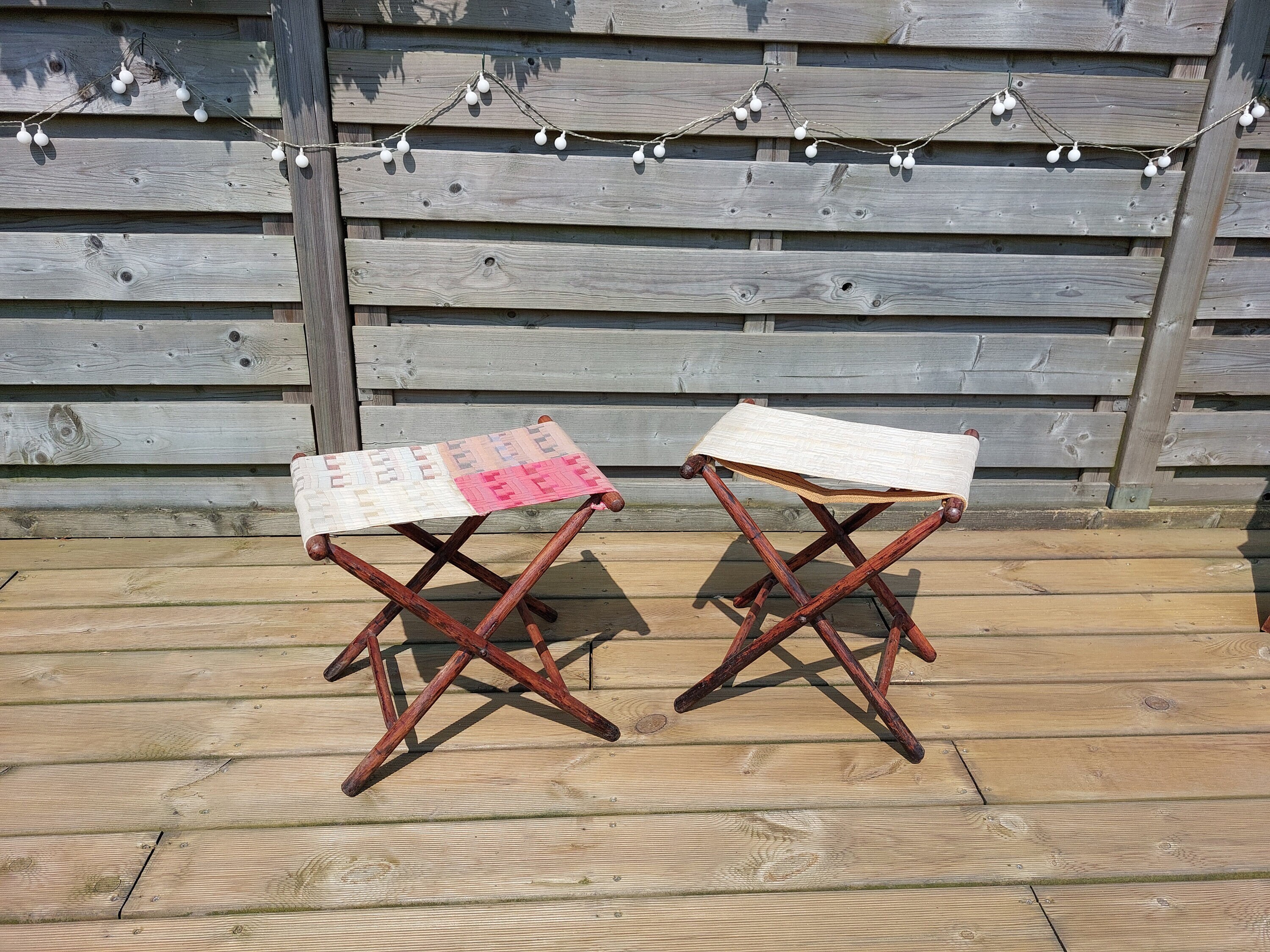 Camp 2024 stool wood