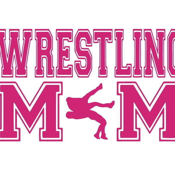 Wrestling Decal Etsy