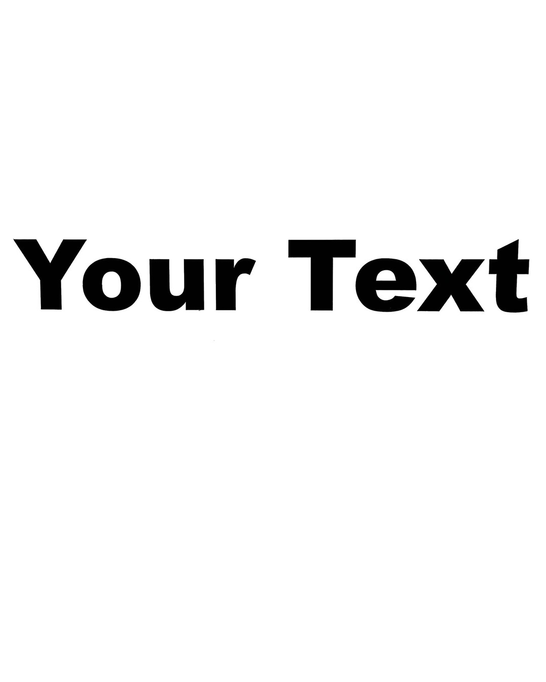 custom-block-letter-font-style-decal-custom-text-bumper-etsy