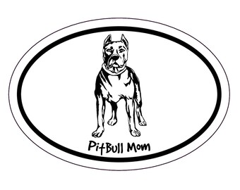WickedGoodz Pit Bull Parent Heart Paw Print Vinyl Decal - 4.7x3.3 Inch Car Window Or Bumper Sticker - View #7
