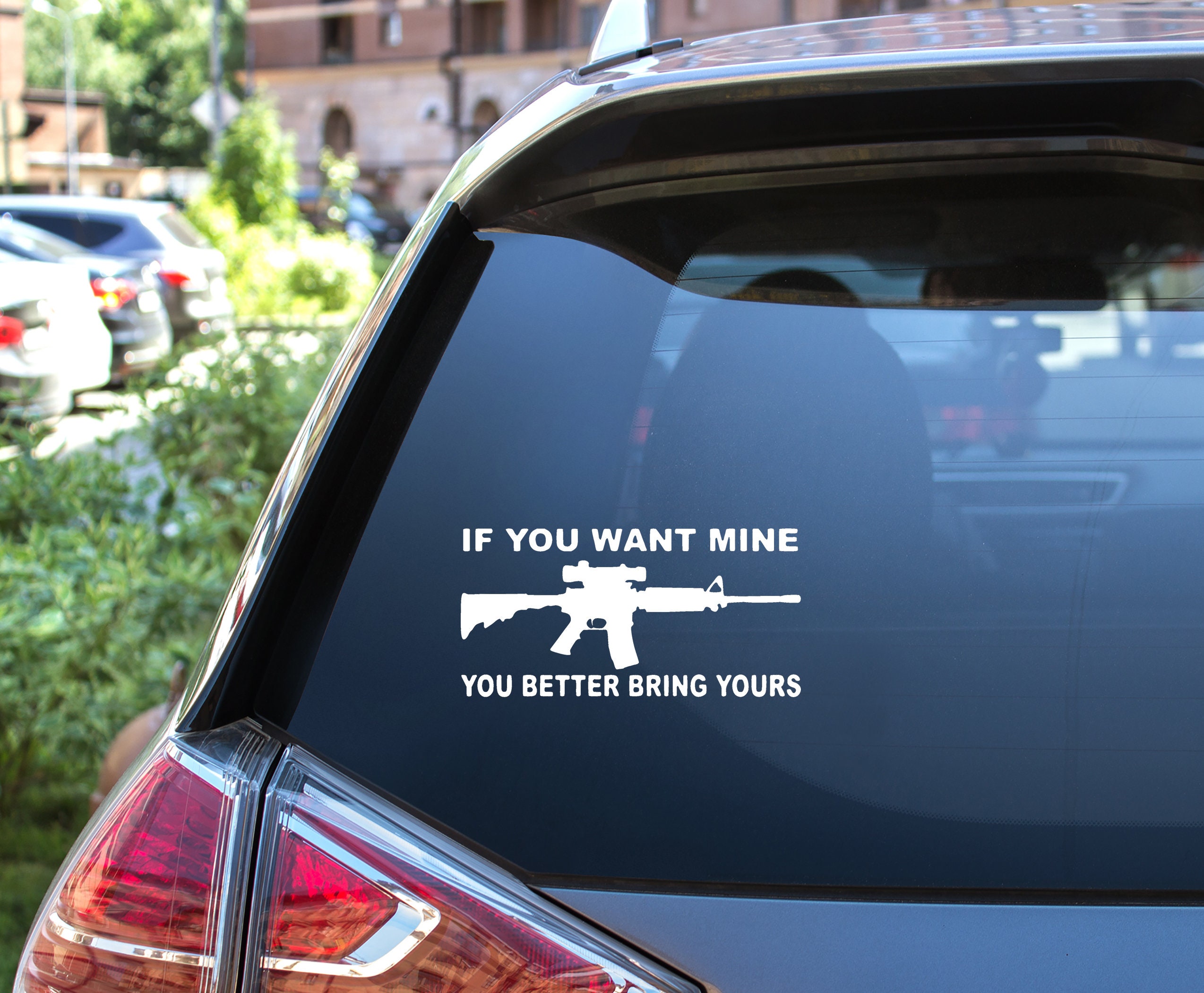 2nd amendment car decal deals