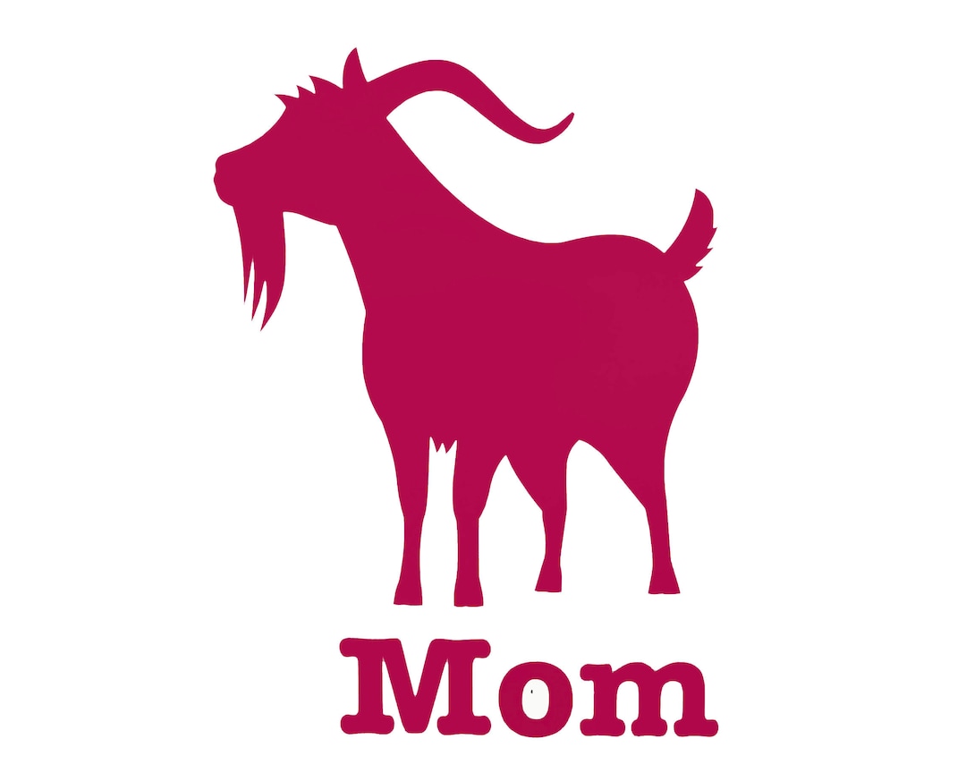 Custom Goat Mom Decal Goat Mom Sticker Goat Farmer Boer Etsy