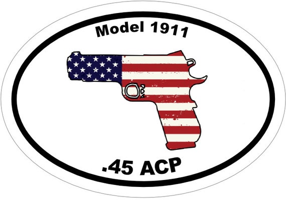 American Flag with Rifile AK-47 Custom Car Decal Sticker 9/" x 14/"