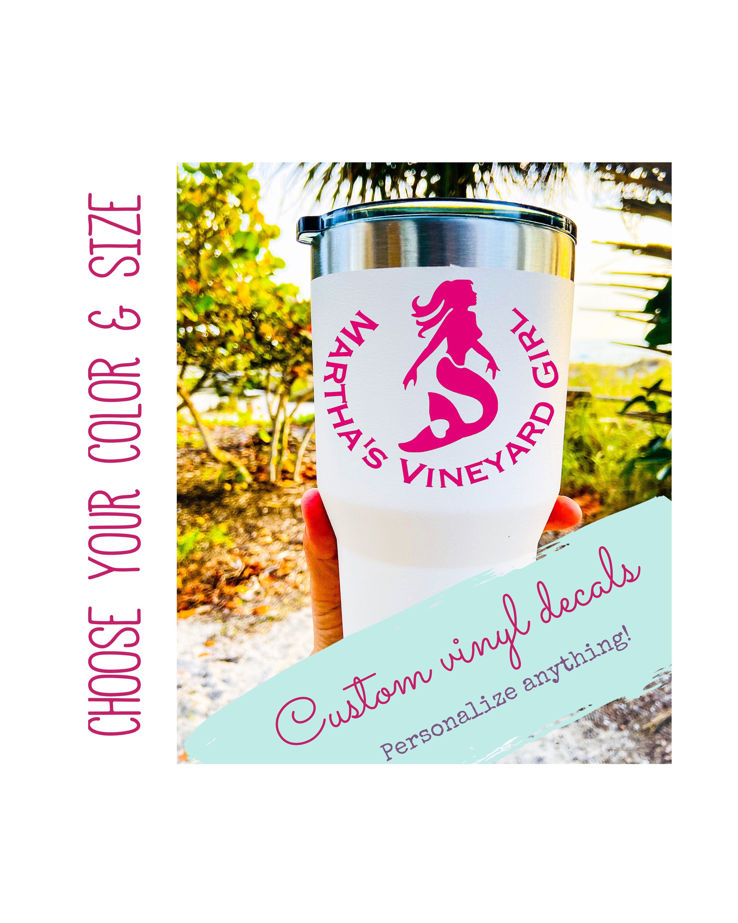 20 Pack Preppy Southern Sorority Stickers for Water Bottles