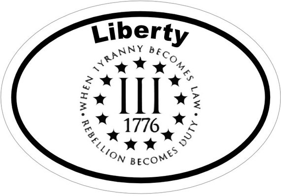 TRUMP LAW /& ORDER 2nd AMENDMENT GUNS AMERICAN FLAG 2020 CIRCLE DECAL STICKER