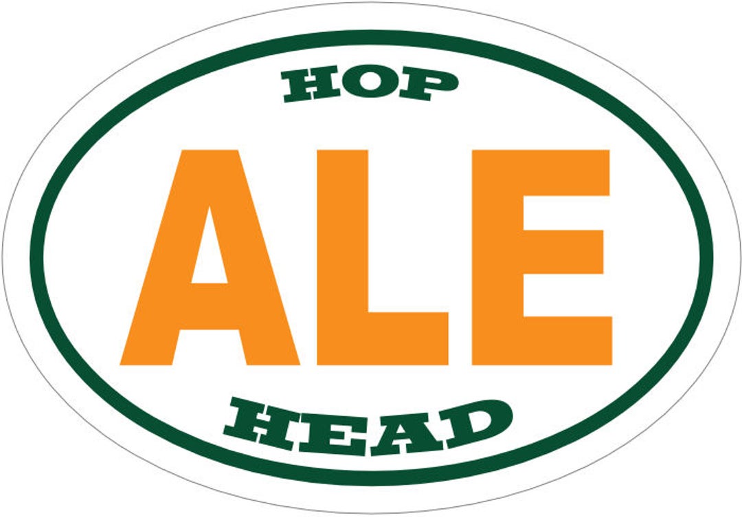 ALE Hop Head Brew Beer Calcomanía Pegatina Ideal - Etsy España