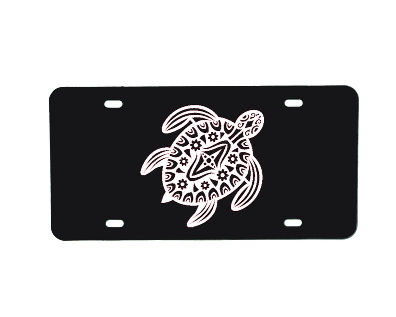 Personalized Sea Turtle Vanity Plate Front License Plate Etsy