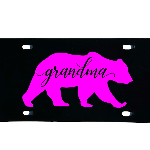 Nc Front License Plate Etsy