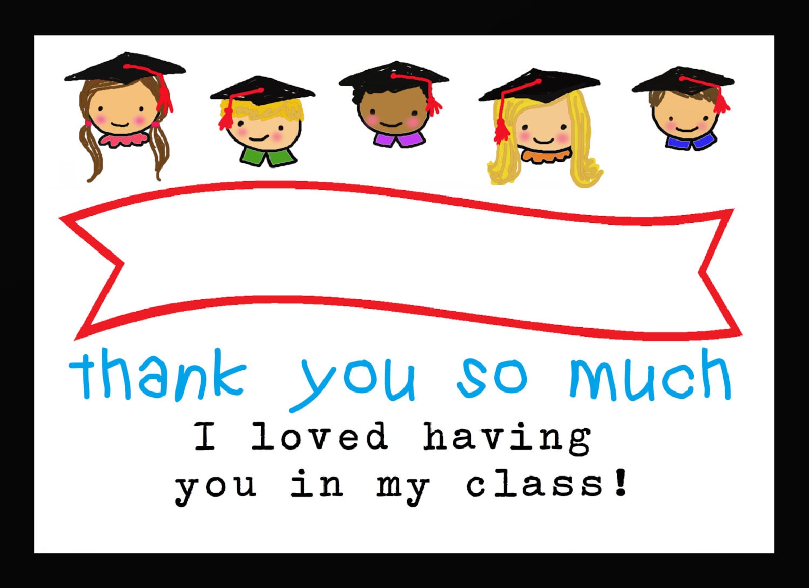 digital editable preschool graduation set diplomas banner