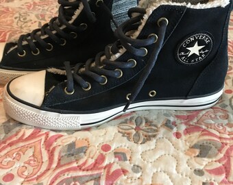 suede converse high tops