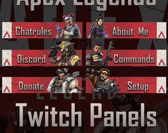 Apex Legends Twitch Panels