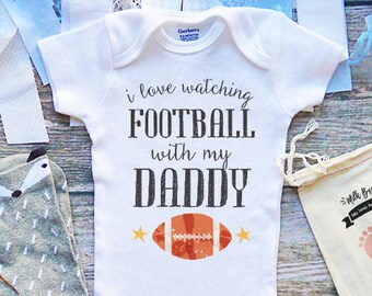 Game Day Football Onesies® Shirt for Babies Cute Football | Etsy