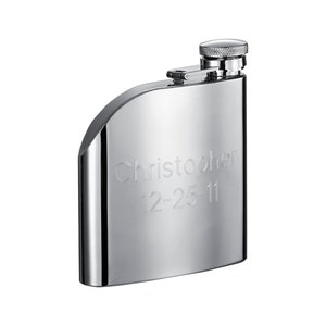 Flask Personalized, 6oz Premium Quality Stainless Steel Hip Flask Engraved, Groomsmen Flask, Birthday Gift, Flasks for Groomsmen -VF1120