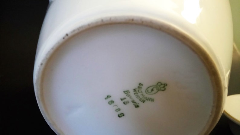 Large Seltmann Weiden Bavaria Large Tea Coffee Pot German Tea Pot