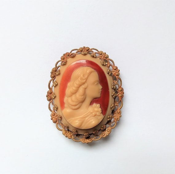 Antique Vintage Cameo Brooch | Antique Cameo | Ant