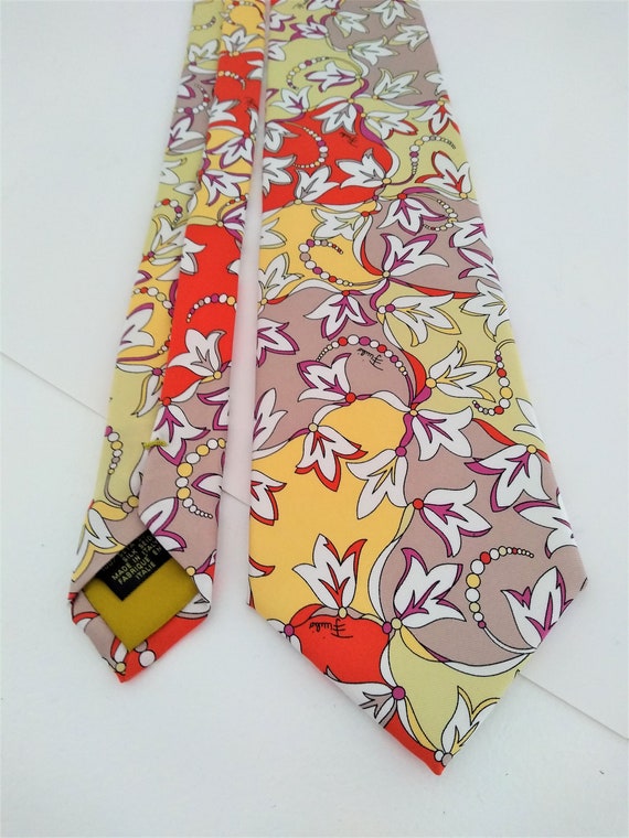Emilio Pucci Tie | Silk Tie | Emilio Pucci