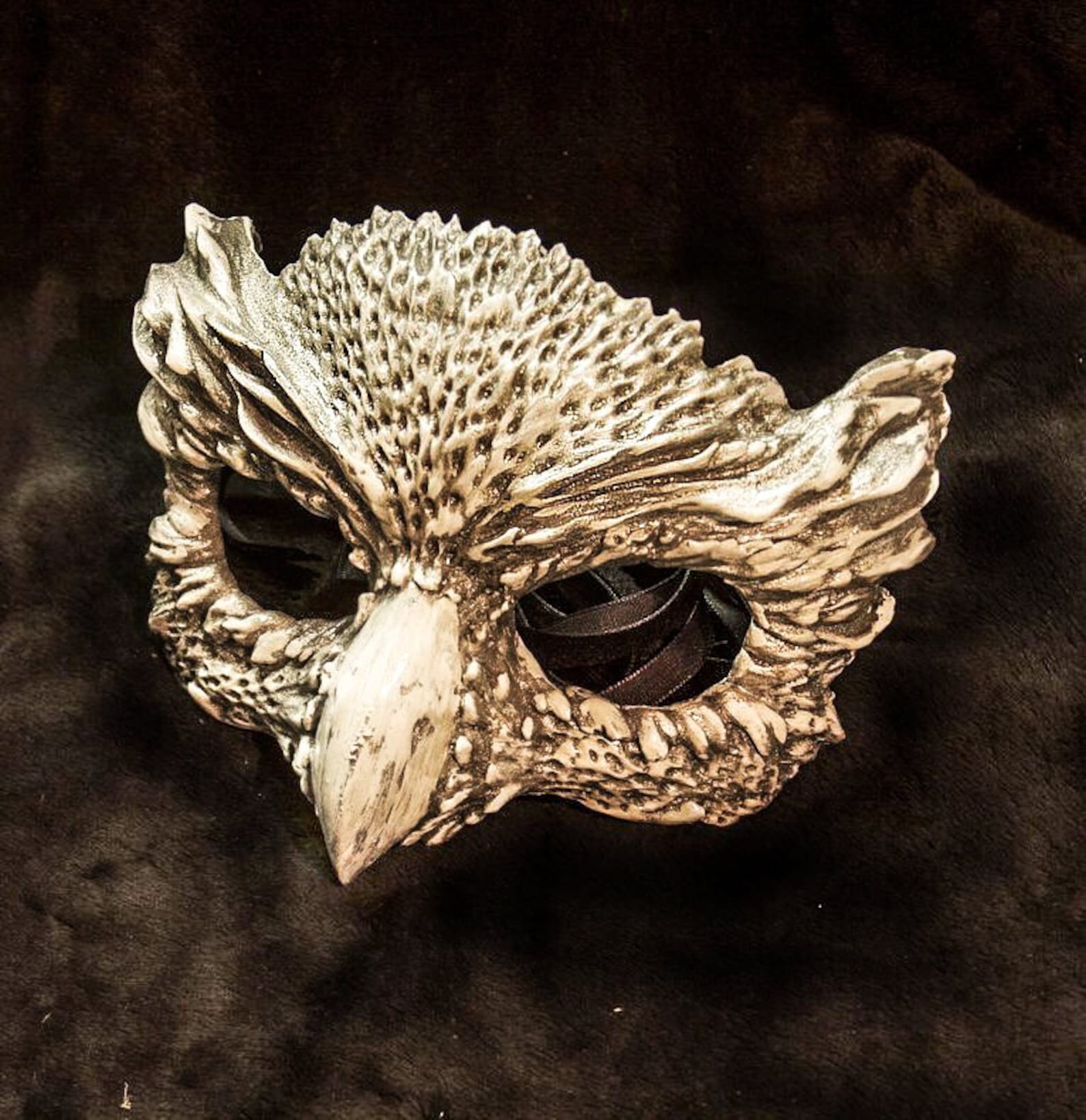 Owl mask masquerade mask costume mask fantasy forest Etsy