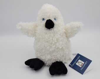 Ginger Penguin - Stuffed Penguin, Travel Companion, Plushie