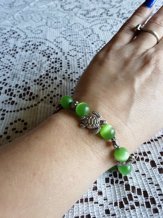 etsy turtle bracelet