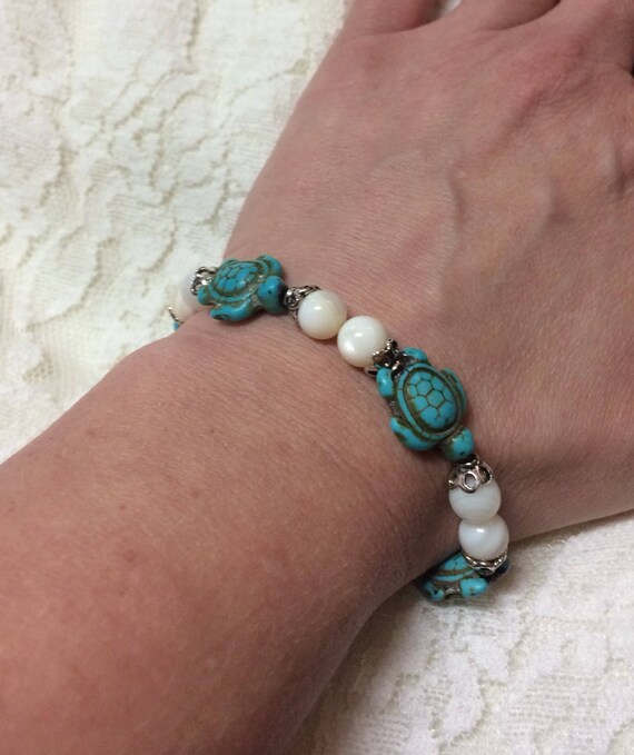 etsy turtle bracelet