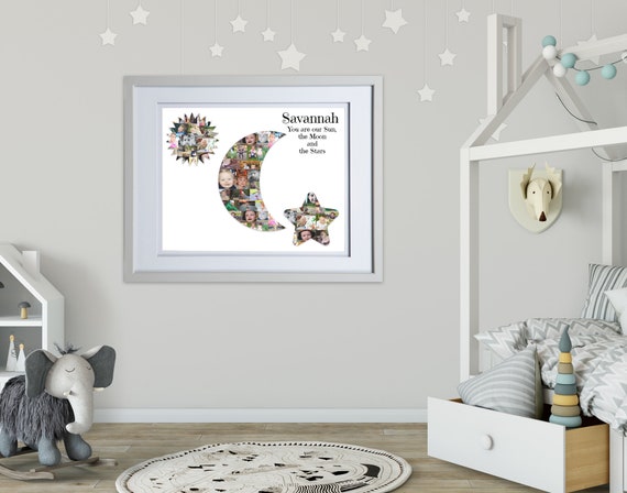 moon decor for nursery