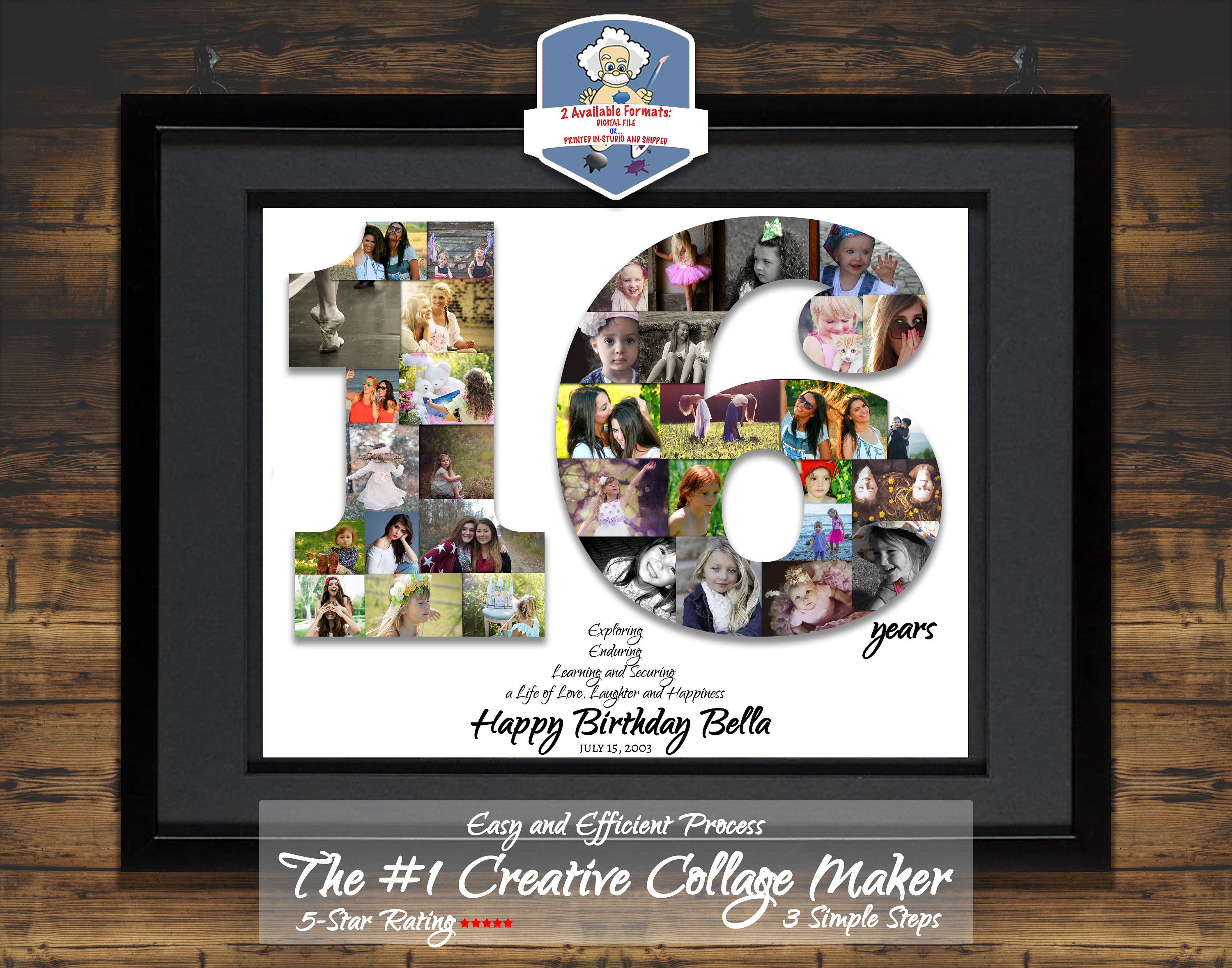 16th Birthday Gift Sweet 16 Birthday Girl Gift 16th Birthday Decor 16 Year Old Birthday Decor