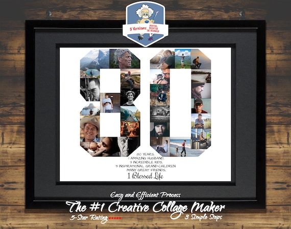 80 Geburtstag Geschenk 80 Geburtstag Poster 80 Geburtstag Etsy