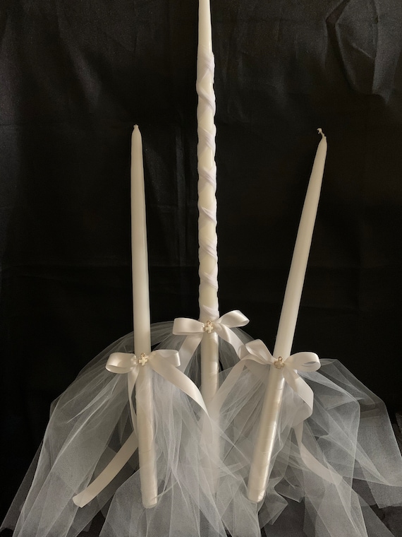 Wrapped in hugs - Greek Orthodox Baptism Candles- Lambathes- Christening- Baby Baptism Set- Oil Bottle - Decorative Soap- Handmade -