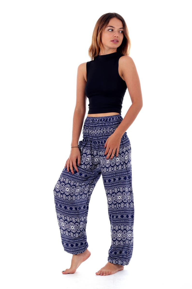 Women harem pants Thai harem pants Boho Pants Baggy Pants Gypsy Pants Tribal Pants Hippie Pants Tribal Diamond Harem Pants for Women