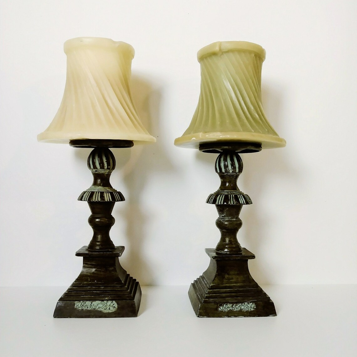 Vintage Shades Of Light Candle Lamp Shade Set
