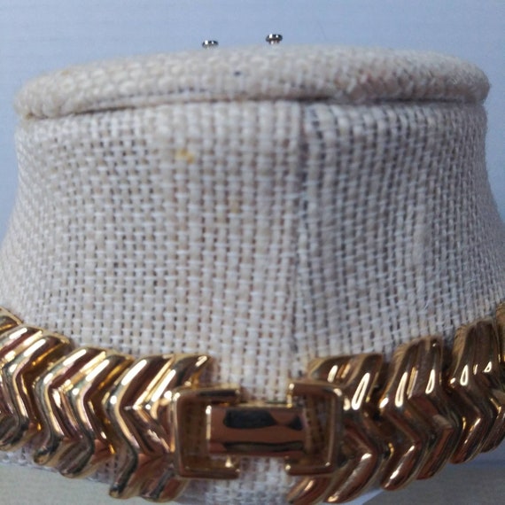 Vintage Statement Napier Necklace Earring Set Chu… - image 6