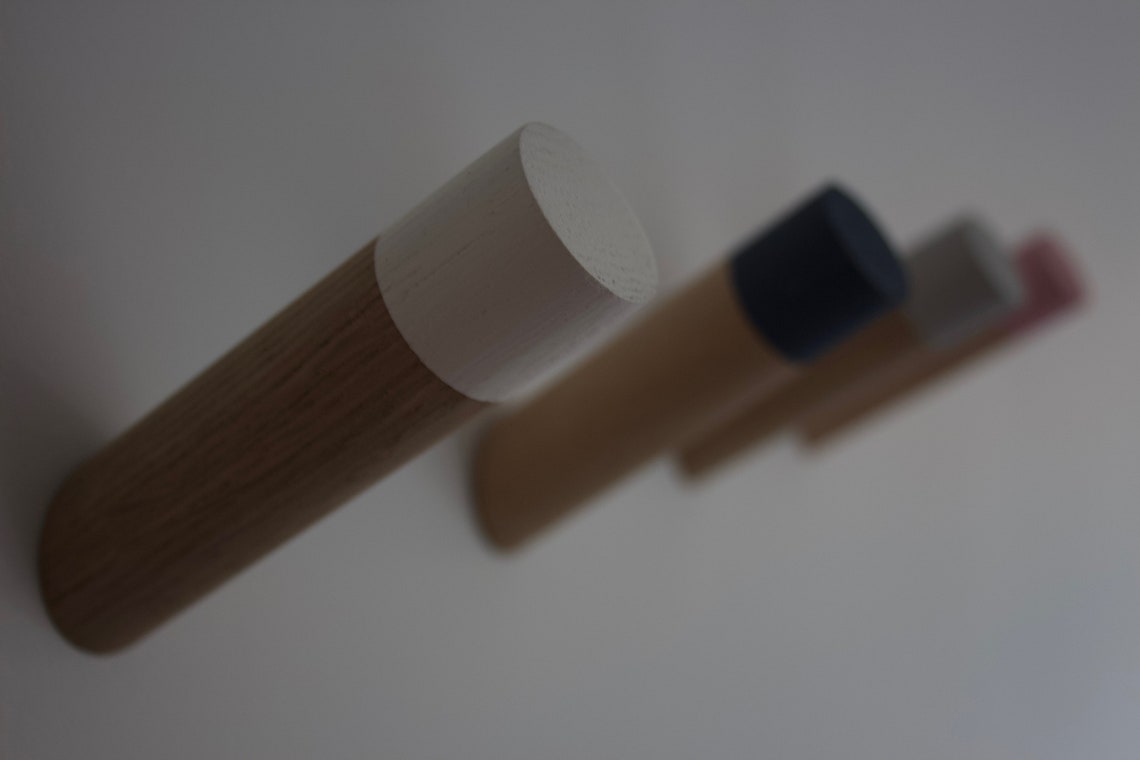 Coat Hook Peg Hook Dowel Coat Hook Oak Hook Door Hook Etsy UK