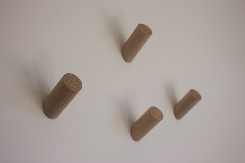 Stubby Coat Hook Small Peg Hook Dowel Coat Hook Door Hook Etsy
