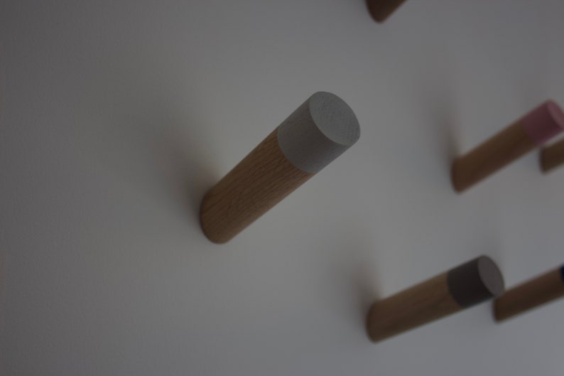 Coat Hook Peg Hook Dowel Coat Hook Oak Hook Door Hook Etsy UK