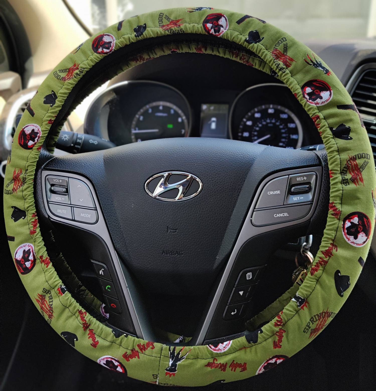 Harry Potter Deathly Hallows Steering Wheel Cover