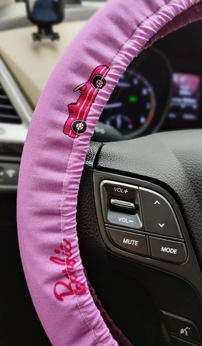 Barbie Steering Wheel Cover Barbie Dream House Come on | Etsy