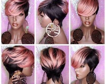 Wigs For Black Women Etsy