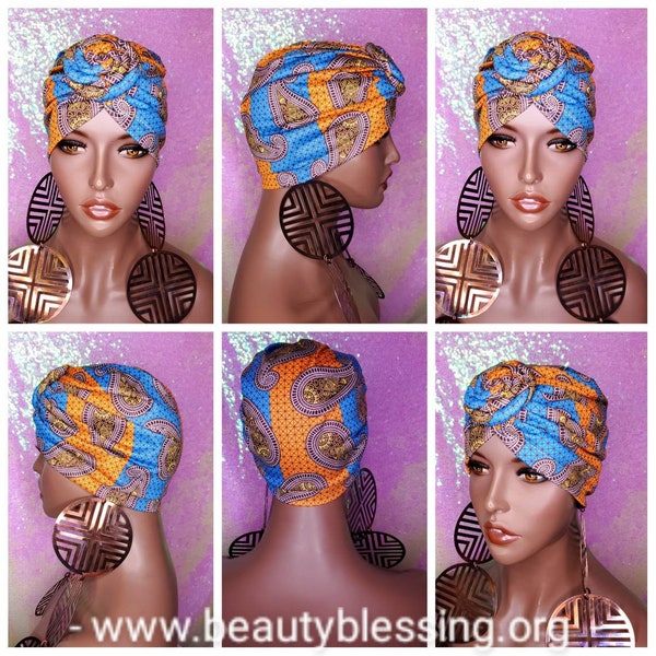 pretied head wrap