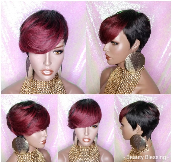 Wig colored cheap wine