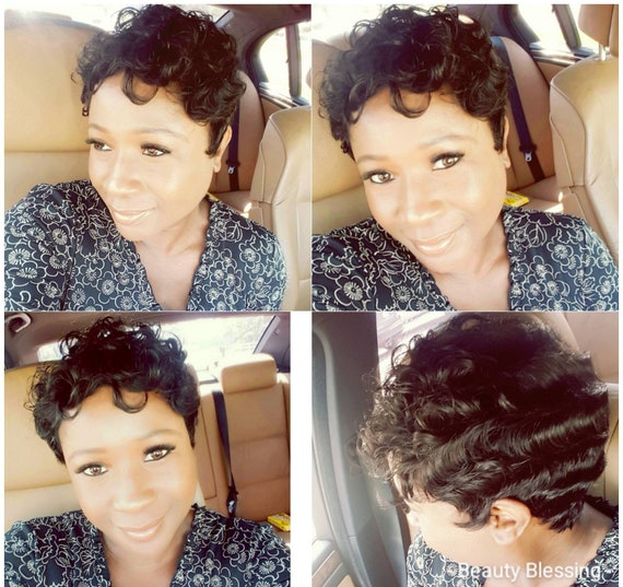 human hair wigs short styles